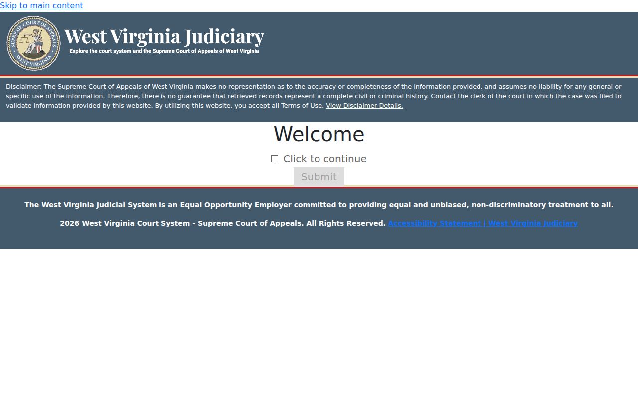 Mingo County criminal court docket Magistrate Case Record Search